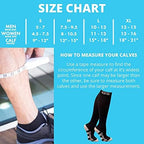 Go2Socks Compression Socks for Men Women Nurses Runners 20-30mmHg Medical Stocking Athletic (Black, Large)