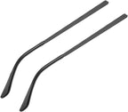 ZEALMAX 1 Pair Metal Eyeglass Arms Glasses Replacement Temple Legs Frame Black Universal