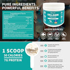 CB Supplements NSF Certified for Sport Multi Collagen Protein Powder Bone, Skin, Hair, and Joint Support | Hydrolyzed Collagen Supplements (58 Servings (Pack of 1), Unflavored)