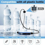 Orca Portable Travel Bidet Bottle Handheld Personal Sprayer, Electric Travel Bidet Camping Bathroom Personal Hygiene Cleaning Baby Care Toilet Sprayer Cleaning + 2 L Pouch