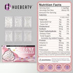 HUEBEATY® White Edible Pearls Sprinkles Set with Claw Sprinkle Pen, 6.36oz – Assorted White Cake Sugar Pearls (2mm–10mm) and Sugar Rods Sprinkles for Cake, Cupcakes, Cookies, Wedding & Valentine Desserts