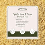 Starwest Botanicals Organic Yellow Mustard Seed Powder - Dried Seasoning Spice for Meat, Cooking, & Pickling, Dry Ground Mustard Powder, Certified Kosher, Non-GMO - Bulk 1 lb Bag