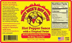 Dirty Dicks Variety Trio: Original, Caribbean, Peachy Green Hot Sauces - 5 Fl Oz, Pack of 3