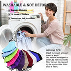 PAGE ONE Reusable Cloth Face Masks Washable Adjustable Breathable Cotton Face Mask for Women Men/6PC