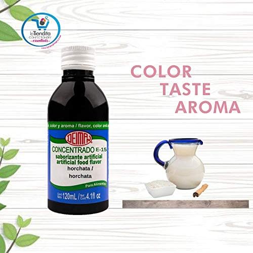 Deiman Artificial Food Flavoring Horchata Concentrate E-15(4 fl oz)