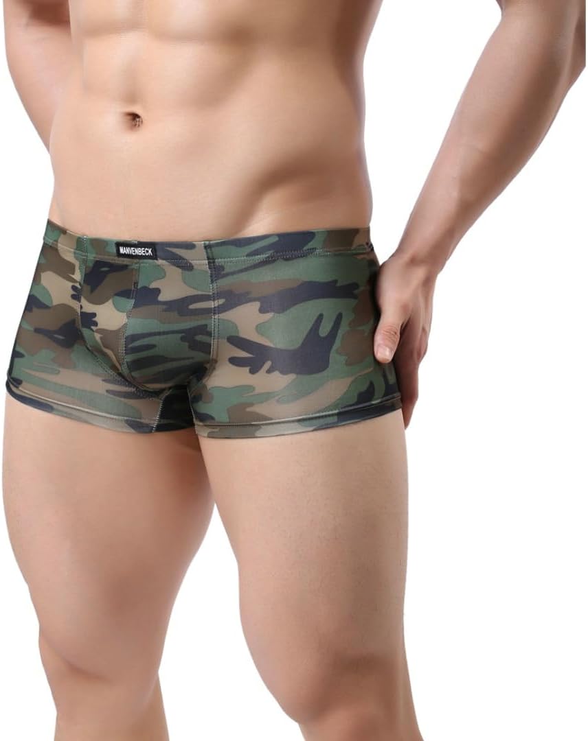 MuscleMate Hot Men's Camouflage Underwear, Men's Camouflage Underpants Brief