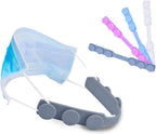 4 Pcs Mask Strap Extender, Anti-Tightening Mask Holder Hook Ear Strap Accessories Ear Grips Extension Mask Buckle Ear Pain Relieved Four Colours