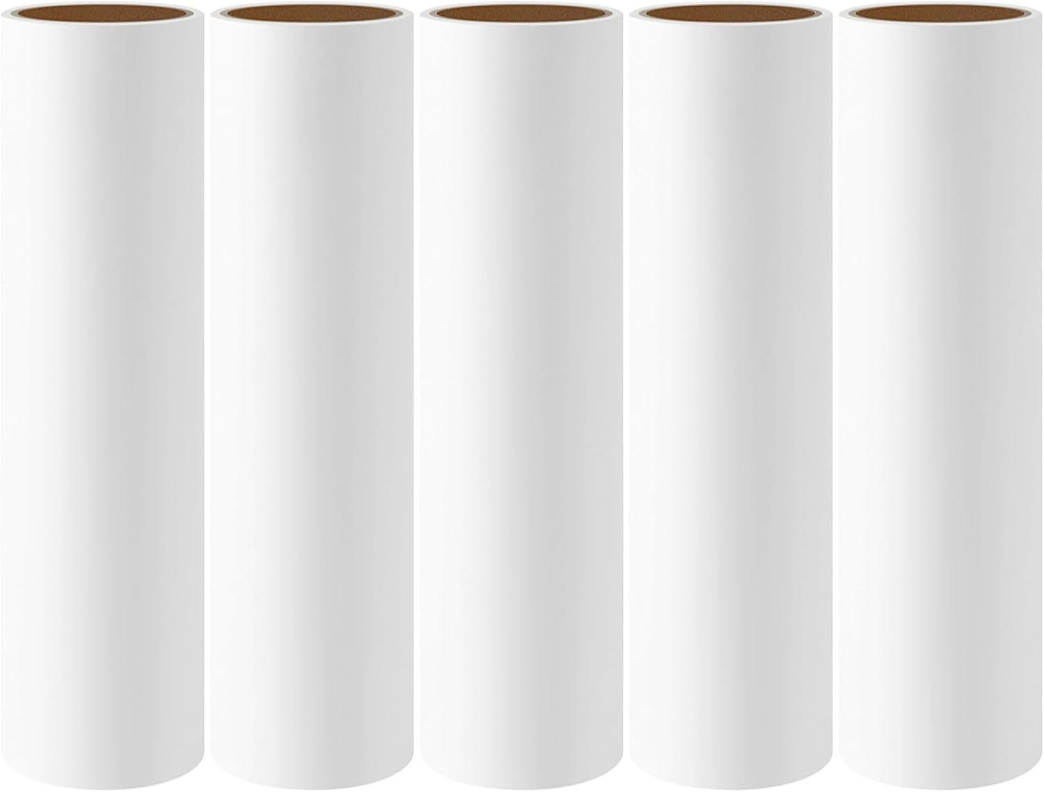 9 inch Lint Roller Refills Only Compatible with Spotty Supersize Extra Sticky Adhesive Lint Roller Refill Pet Cat & Dog Hair Remover for Clothes and Furniture, Pack of 5 Refills, 300 Sheets Total