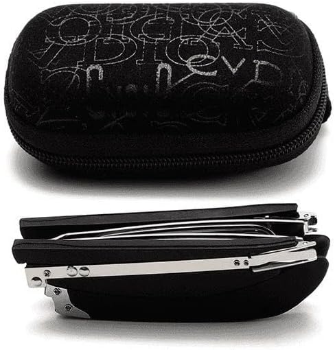 Foldable Anti-Blue Light Reading Glasses with Case, Anti Eyestrain/Glare Computer Reading Glasses for Women Men