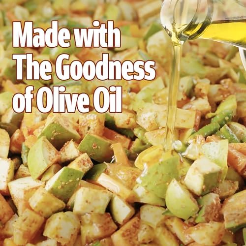 Ashoka Pickled Mango in Olive Oil | All Natural | Traditional Indian Pickle | Medium Spiced | Great for Seasoning | Pickle Relish | Vegan | Kosher Certified | 300 Grams | Glass Jar (Pack of 1)