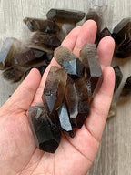GAF TREASURES Wholesale Smoky Quartz Points, Natural Smoky Quartz Points, Raw Smoky Quartz Points Healing Crystals (Smoky Quartz Points, 0.25 Pound)
