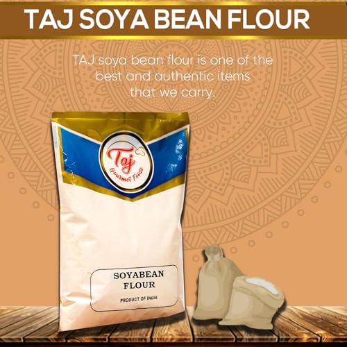 TAJ Soya Bean Flour 2-Pounds | Soy Bean Flour | All-Natural