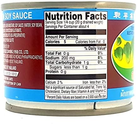 Pigeon Brand FERMENTED MUSTARD GREEN - 2 x 5 oz / 140 g