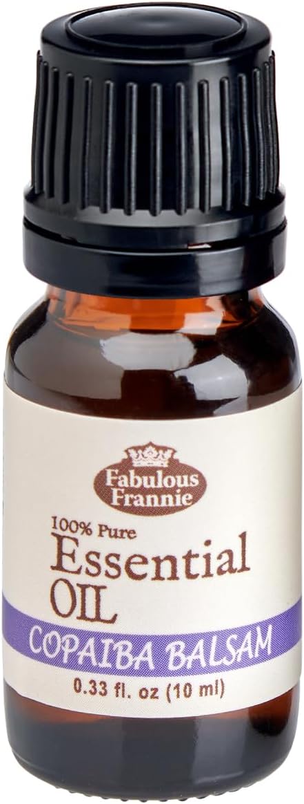 Fabulous Frannie Copaiba Balsam 100% Pure, Undiluted Essential Oil 10ml (Pack of 1)