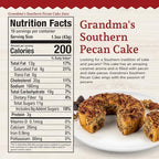 Beatrice Bakery Co Southern Pecan Breakfast Bread, Grandma's Freshly Made Premium Gourmet Cake With Peacans, Dates and an Amazing Caramel Aroma, Serves 6-10 (24 oz)