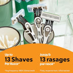 Bic Flex 5 Sensitive Men'S Disposable 5-Blade Razors, Comfortable Shave, 2-Pack