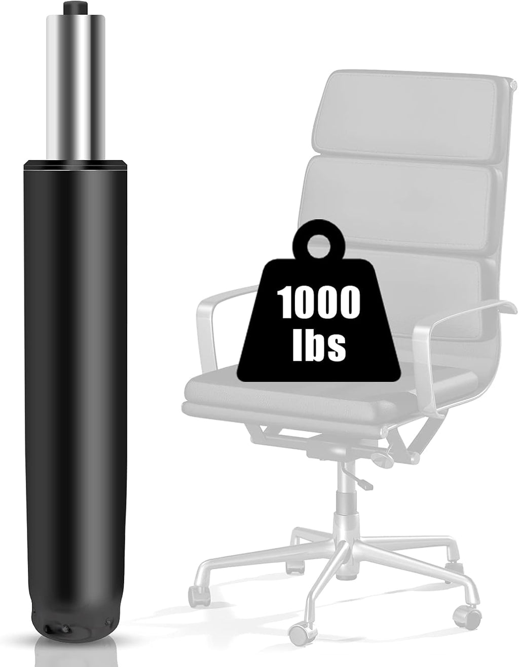 Office Chair Cylinder Replacement,Heavy-Duty Highest End Class 4 Hydraulic Pneumatic Piston, Universal Size Fits Most Chairs