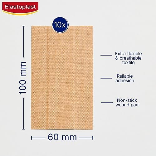 Elastoplast 3585999 Extra Sticky Fabric Strapping, 2.5cm x 3m