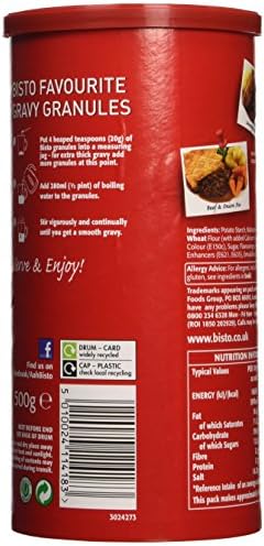 Bisto Beef Gravy Granules 450g (Pack of 1)