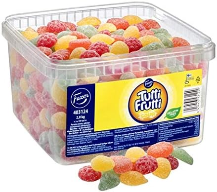 Fazer Tutti Frutti Sour looseweight Gummy 2 Boxes of 2kg