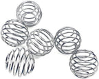 6 Pcs Small Shaker Ball Formula Mixers,304 Stainless Steel Shaker Ball for Baby Bottles formula,Fits into Kids Nutrition Shake Bottles,Blender Mixing Ball Bottle(6 Pack) (6)