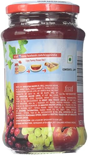 Kissan, Mixed Fruid Jam, 500 Grams(gm)