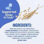 Gerber Stage 1 Baby Food, Organic Baby Oatmeal Cereal, 14g Whole Grains, Iron, Zinc & Vitamin B12, Infant Cereal, 6-Pack