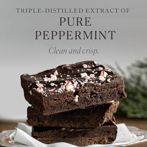 Cook's, Organic Peppermint Extract, Premium Peppermint Oil, Crafted in the USA, 4 oz