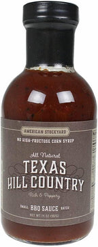 American Stockyard - Organic BBQ Sauce - Made in USA - 14oz Bottle - Family Friendly - Family Friendly - Handcrafted in Small Batches with All Natural Ingredients