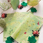 Boston International IHR 3-Ply Paper Napkins, 20-Count Lunch Size, Ladybirds