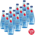 Clearly Canadian Sparkling Flavored Water, 11 oz Glass Bottles – Variety of Refreshing Flavors, Premium Carbonated Beverage, Available in 12-Pack and 24-Pack Options (12 Pack, Strawberry)