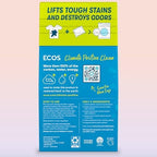 ECOS Laundry Detergent Packs, 80 Loads - 100% Plastic Free Packaging - Convenient No Mess Washing Soap Packs - Hypoallergenic for Sensitive Skin - Free & Clear