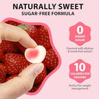Women's Multivitamin Gummies with Iron, Inositol, Zinc, Biotin, Vitamin A C D3 E K2 B12 - Sugar Free, Vegan, Strawberry Flavored Multi Vitamins for Daily Energy & Wellness - 60 Count (30 Day Supply)