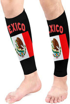 Mexico Flags 1 Men Women Calf Compression Sleeve for Unisex Sports Support Running Basketball Football Leg Sleeves Protection Cycling