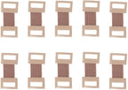 10 Pieces Elastic Bandage Wrap Clips, Metal Fasteners for Medical Bandages, Replaceable Wrap Clips Adhesive Bandages for Various Types, Bandaging Supplies