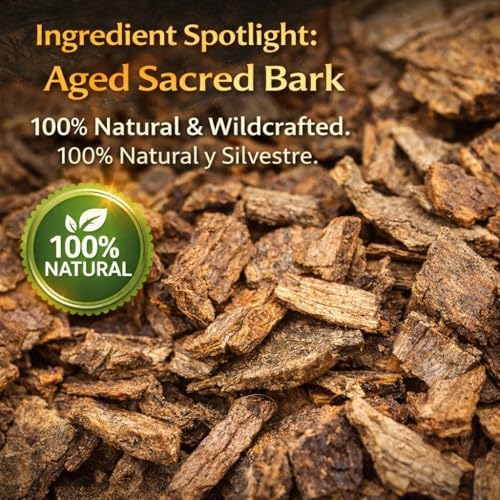 Cáscara Sagrada Loose Tea – 4 oz (113g) Wildcrafted Bark – Rhamnus purshiana | 100% Natural Herbal Tea – Non-GMO, Gluten-Free, Vegan – by Bexpertsusa