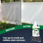 RMR-86 Instant Mold and Mildew Stain Remover Spray - Scrub Free Formula, 1 Gallon