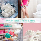 Women Sanitary Disposal Bags, 100 Pcs Feminine Hygiene Disposal Bags, Self-Sealing, Privacy Protection, Disposal of Sanitary Napkins, Tampons, Incontinence Wipes Green