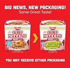 Nissin Cup Noodles Soup, Beef Flavor, Microwaveable Paper Cups, Instant Ramen, 2.25 Ounce (Pack of 12)