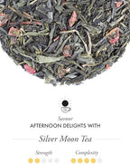 TWG Tea | Silver Moon Tea | Green Tea | Grand Berry & Vanilla | Haute Couture Tin, 100g | Gift Set