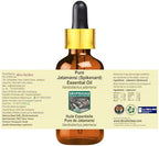Jatamansi (Spikenard) Essential Oil (Nardostachys jatamansi) with Glass Dropper | Pure | Non-Sticky | Non-Greasy | Lightweight | Men & Women | All Skin Types | Steam Distilled 2ml (0.06 oz)