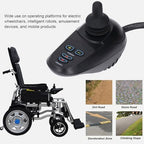 Wheelchair Joystick Controller, DC 24V Electric Wheelchair Joystick Controller Replacement, 4 Keys Wheelchair Remote Control for Electric Mobility Wheelchairs
