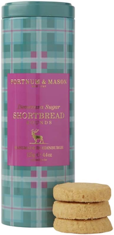 Fortnum and Mason British, Fortnum's Traditional Shortbread Rounds, 125g (1 Pack)