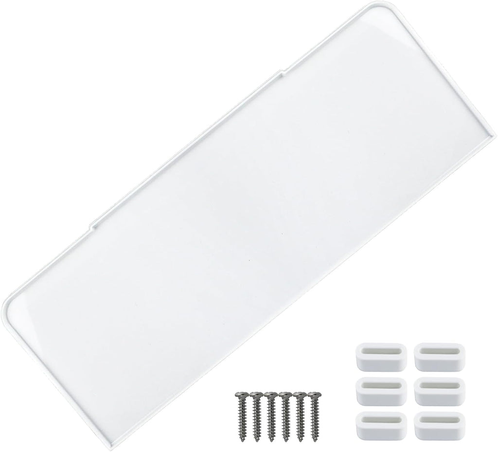 Comfortable Bathroom Toilet Tank Lid Bathroom Decor Accessories 40271 Universal Toilet Tank Replacement Cover（White）