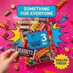 Chocolate Candy Variety Pack 3 lbs - Bulk Candy Assortment Individually Wrapped for Easter, Party Favors, Goodie Bags & Pinata Stuffers
