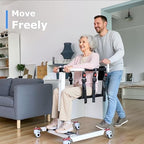 Patient Lift Transfer Chair, Transfer Chairs for Seniors, Sit to Stand Lift Aid,Transfer Wheelchair to Car Device, Shower Lift Aids for Elderly, Lift Assit Chair for Elderly and Disabled