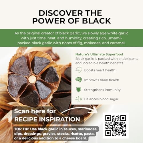 Garlic Paste 100g - Sweet & Savoury, Aged to Perfection, 100% Natural Ingredients, Vegan Friendly - Gourmet, Culinary Delight