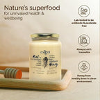 Oneroot 100% Canadian Wildflower Honey - 1kg / 2.2lbs, Unheated & Creamed - Nutrient-Rich, Natural Sweetener with Enzymes - Thick & Pure Raw Unfiltered Honey