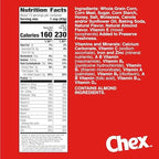 Honey Nut Chex Cereal, Gluten Free Breakfast Cereal, Made with Whole Grain, Family Size, 19.6 oz