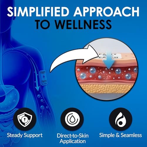 Party Patch Social Lifestyle Patch 5-Pack – Transparent Topical Adhesive for Festivals, Weddings & Active Events – Water-Resistant & Skin-Safe – Discreet Celebration Essential (5 Count)